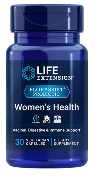  Life Extension FLORASSIST Women's Health Probiotic 30 Vege Capsules 