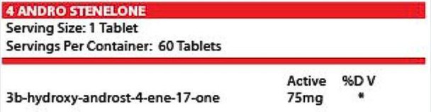 LG Sciences 4-Andro 60 tablets