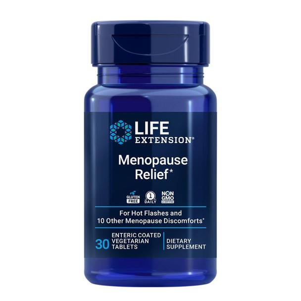  Life Extension Menopause Relief 30 Vege Tablets 