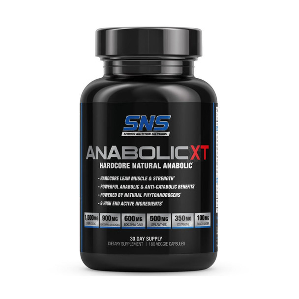  Serious Nutrition Solutions Anabolic XT 180 Veg Caps 