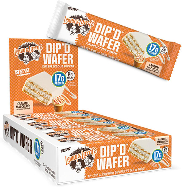  Lenny & Larry's Dip'd Wafer Bars 12/Box 