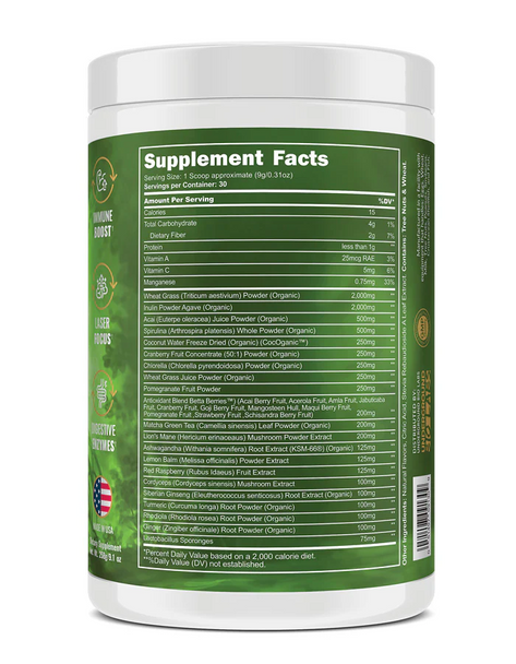  Panda Supps Greens 30 Servings 