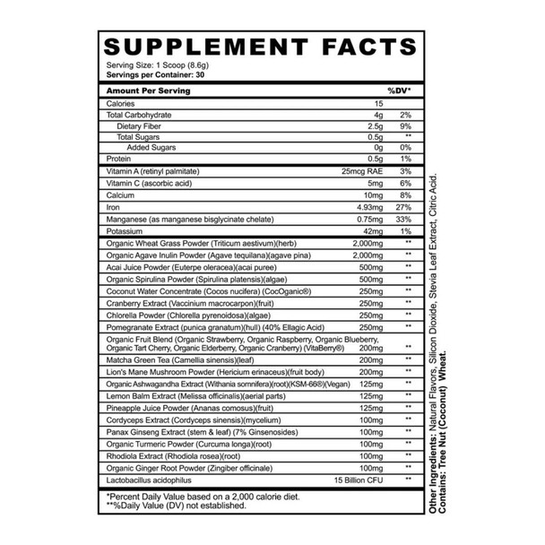  Panda Supps Superfood 30 Servings 