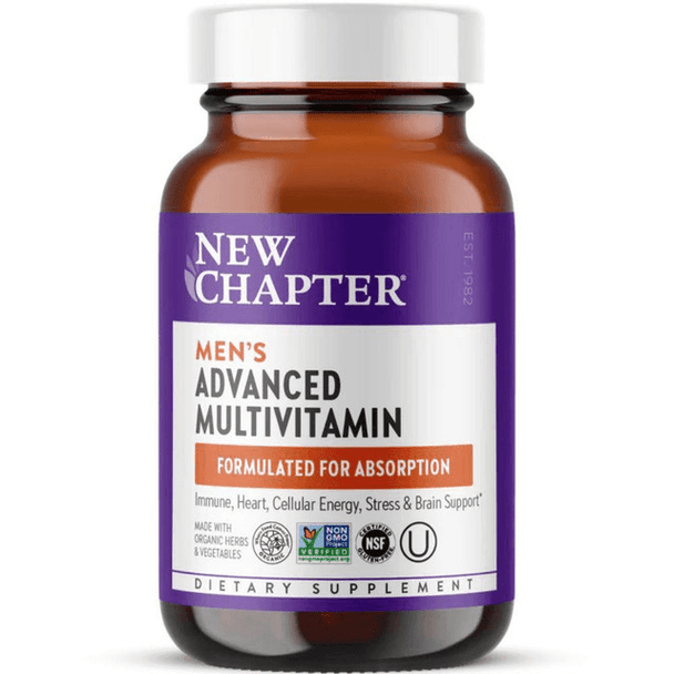  New Chapter Men's Advanced Multivitamin 48 Count 