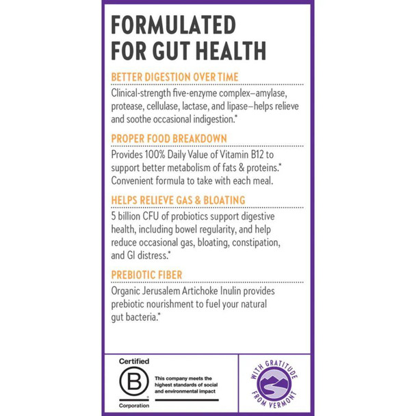  New Chapter All Flora Probiotic Enzyme Complex 90 Capsules 