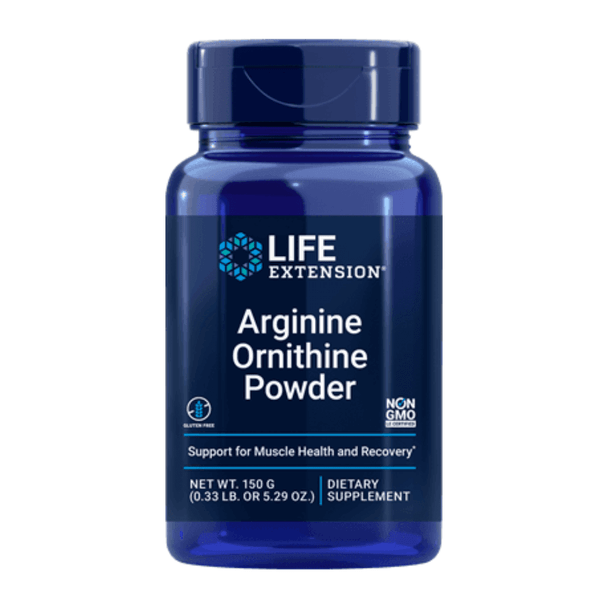  CLEARANCE: Life Extension Arginne Orthinine Powder 150g EXP 01/2026 