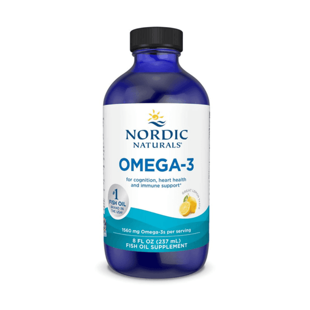  CLEARANCE: Nordic Naturals Omega 3 Fish Oil Lemon 8fl oz EXP 04/2026 