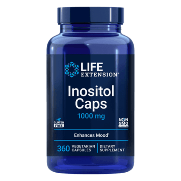  CLEARANCE: Life Extension Inositol Caps 1000mg 360ct EXP 02/2026 