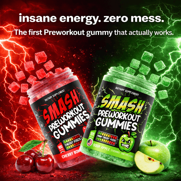 smash Smash Preworkout Gummies 