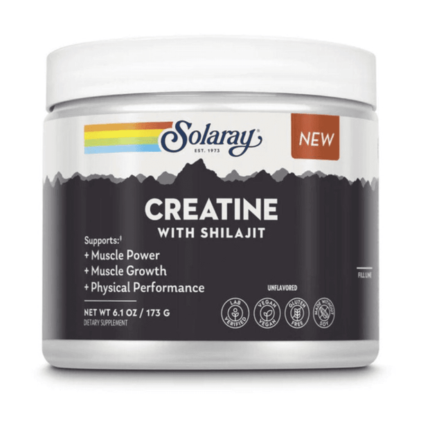  Solaray Creatine with Shilajit 30 Servings 