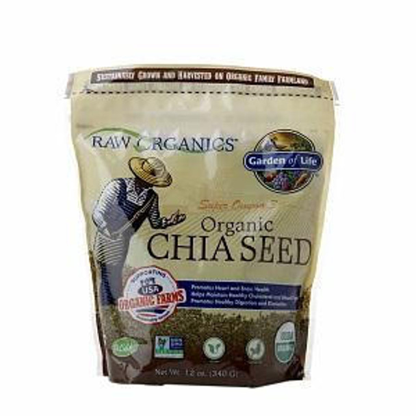  Garden of Life Organic Chia Seeds 