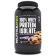  NutraBio 100% Whey Protein Isolate 2lb 