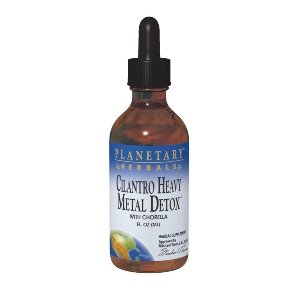 Planetary Herbals Cilantro Heavy Metal Detox 2oz Detox Support