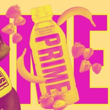 Prime Hydration Strawberry Banana, Bevanda Aromatizzata Alla Banana E Fragola Da 500ml – American Uncle - Foto 9