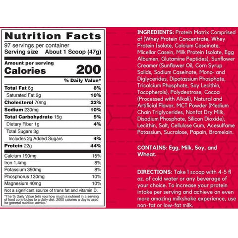 bsn syntha 6 isolate label