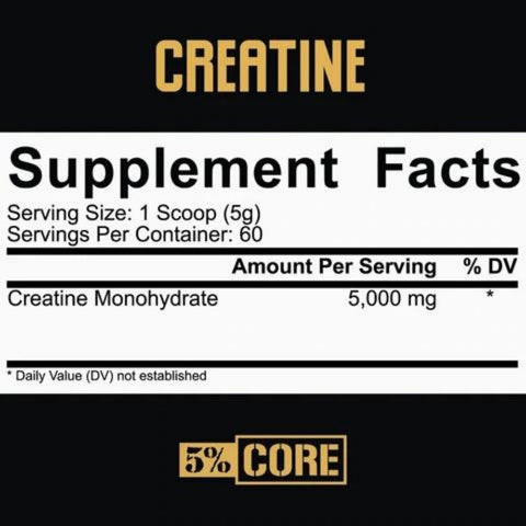 5% Nutrition Creatine 300g