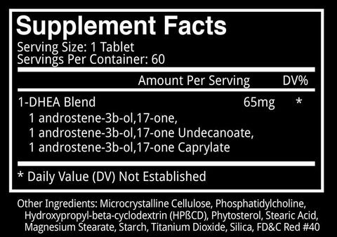 Blackstone Labs Chosen1 60 Tablets Ingredients