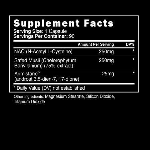 Blackstone Labs Eradicate Estrogen Blocker 90 Caps Ingredients