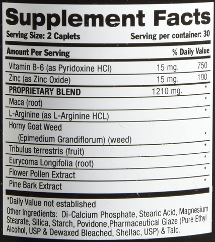 MD ScienceLab Max Load Ingredients