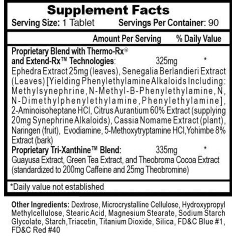 Hi-Tech Pharmaceuticals Lipodrene Hardcore