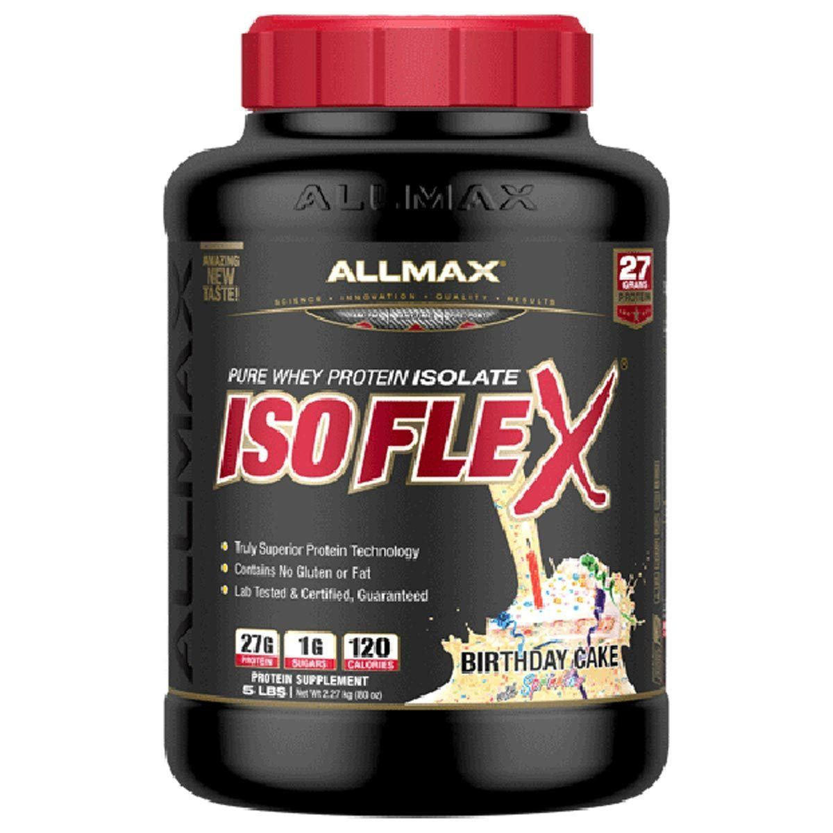 Image of Allmax Nutrition IsoFlex Protein Isolate 5 Lbs