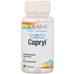 Image of Solaray Capryl 100 Caps