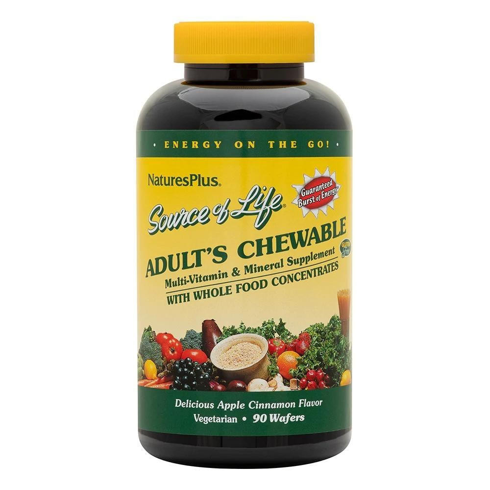 Image of Nature's Plus Source of Life Adult 90 Chewables