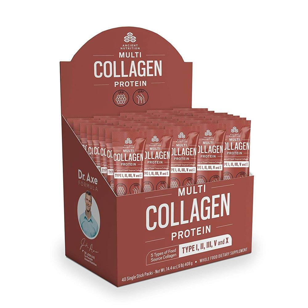 Image of Ancient Nutrition Multi Collagen Complex Stick Packs 40 Packs