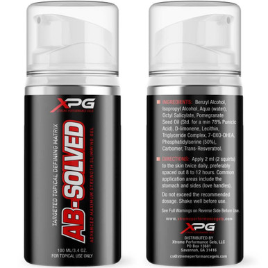 XPG Ab-Solved Fat Burning Topical Gel