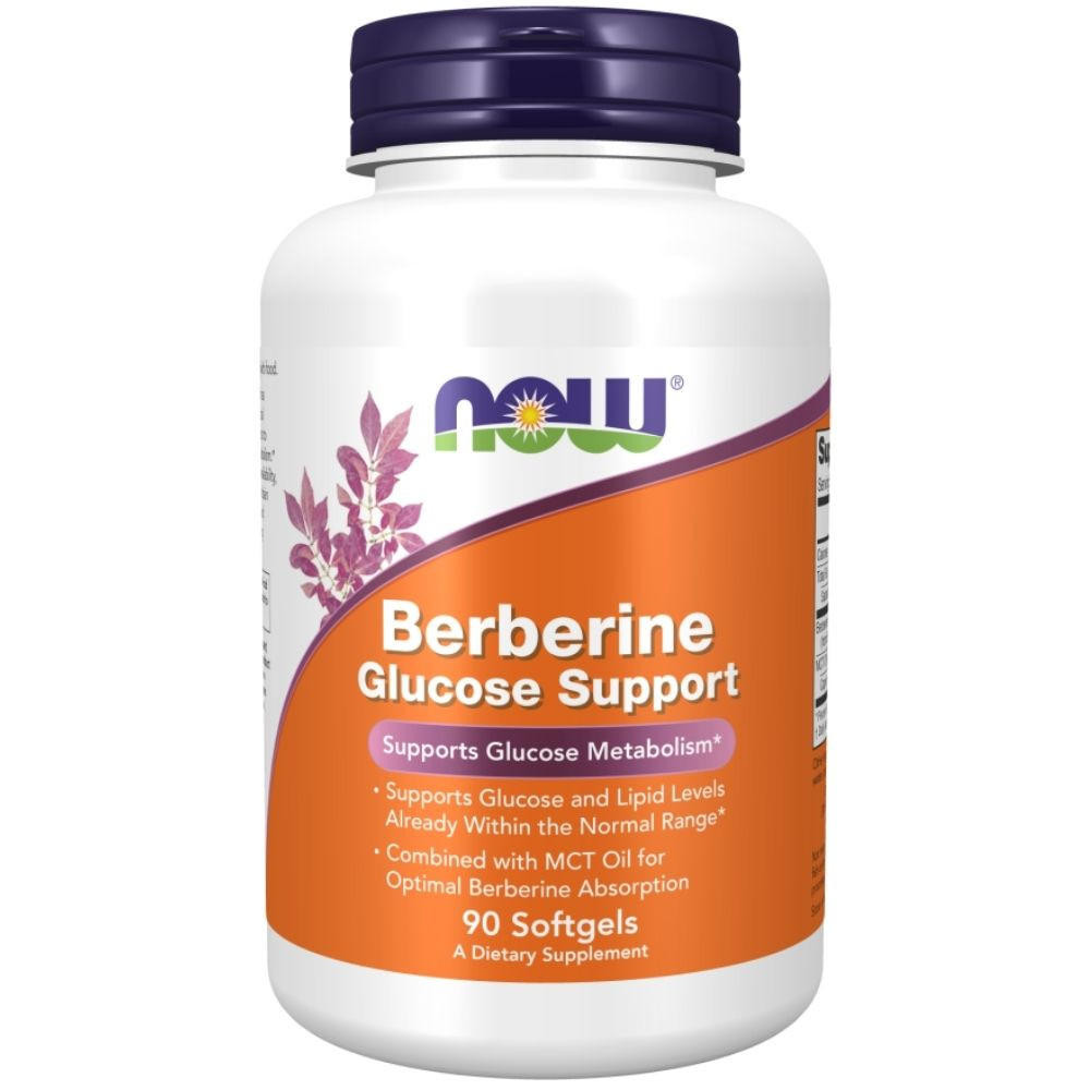 Image of Now Foods Berberine Glucose Support 90 SoftGels