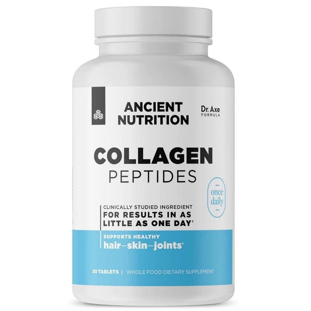 Image of Ancient Nutrition Vegetarian Collagen Peptides 30 Tablets