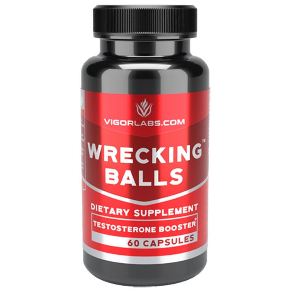 Image of Vigor Labs Wrecking Balls 60 Capsules