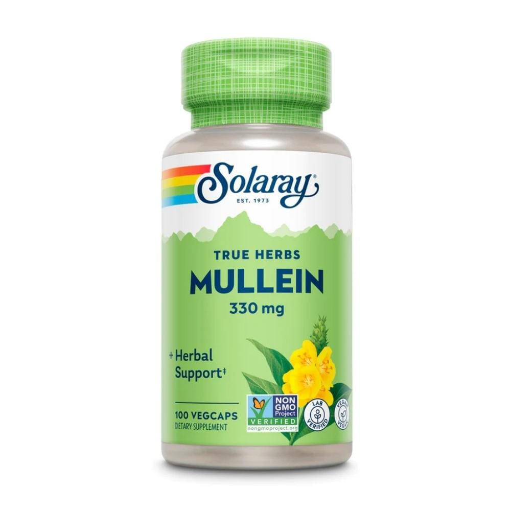 Image of Solaray Mullein Leaf 330mg 100 Capsules