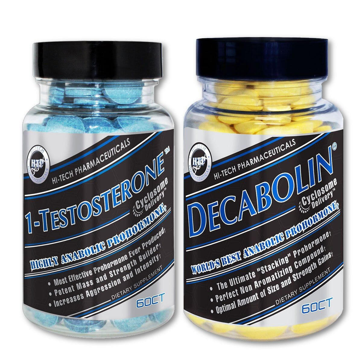 Image of Hi-Tech Pharmaceuticals Decabolin+1-Testosterone Stack