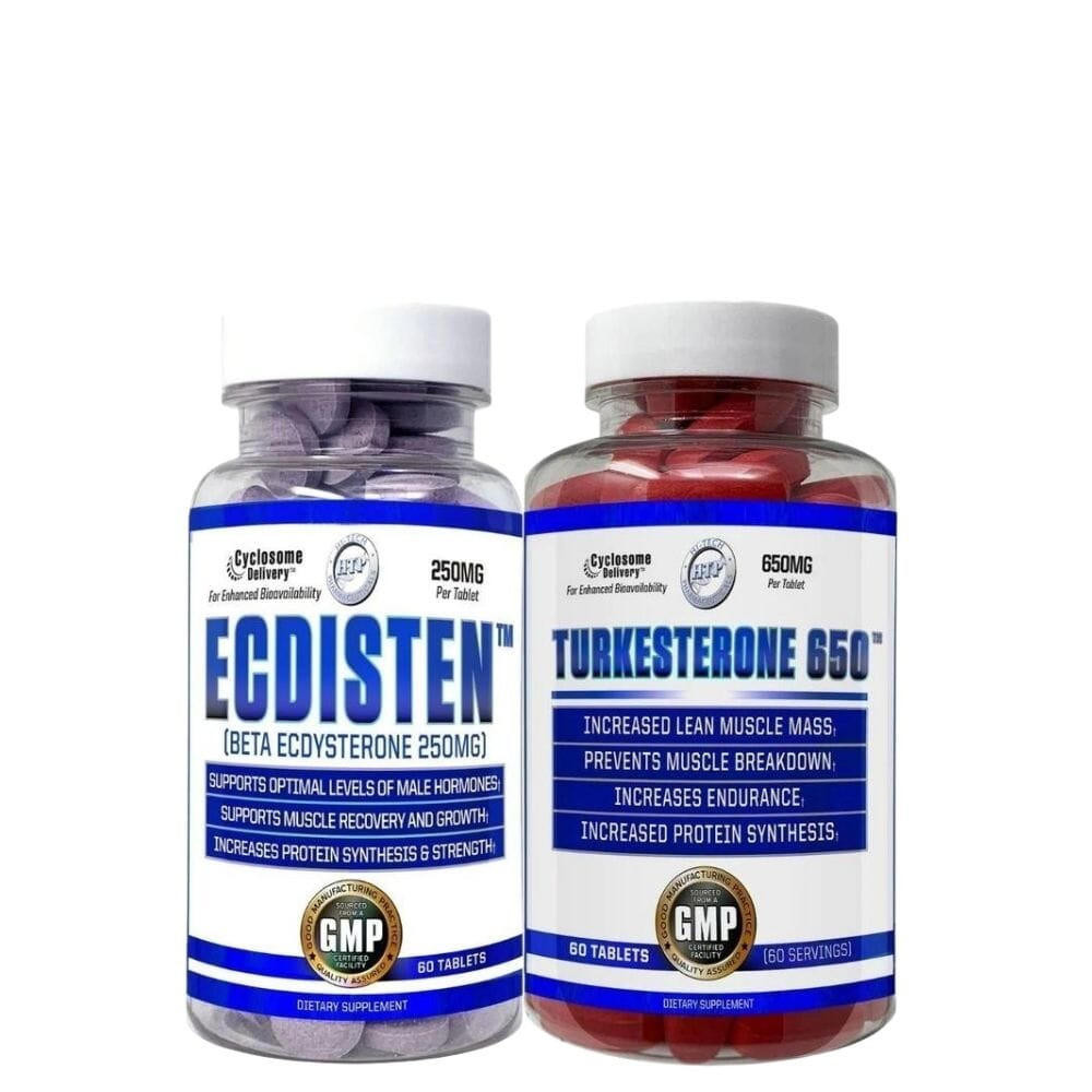 Image of Hi-Tech Pharmaceuticals Ecdisten & Turkesterone Stack (Muscle Hardening)