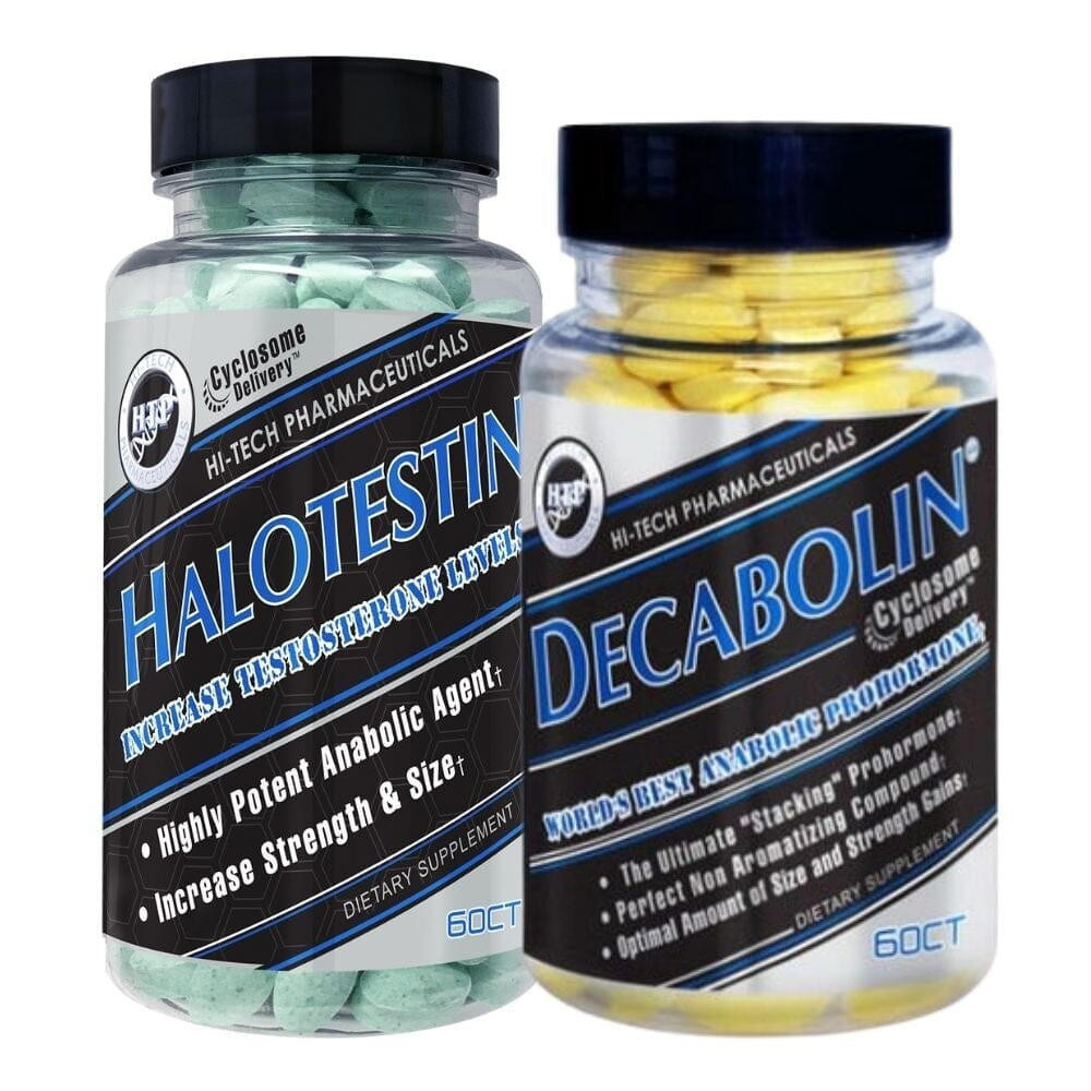 Image of Hi-Tech Pharmaceuticals Halotestin & Decabolin Stack