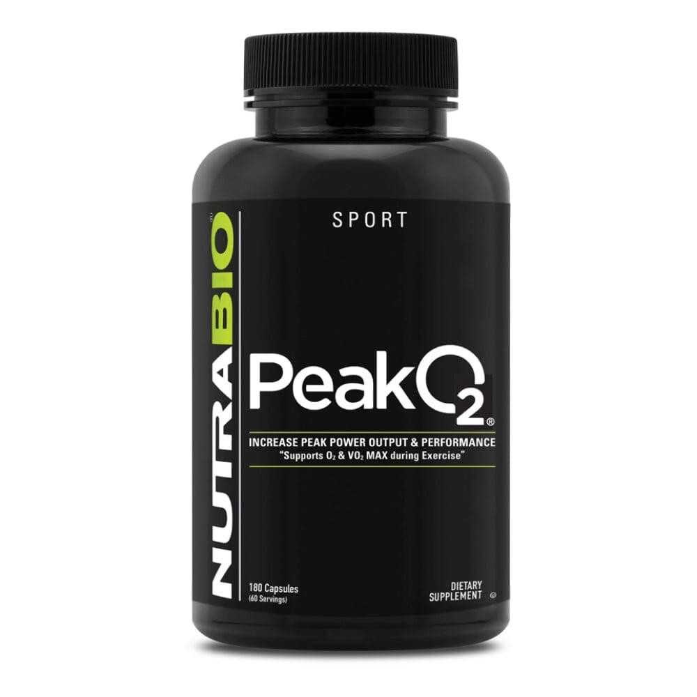 Image of NutraBio Peak O2 180 Capsules