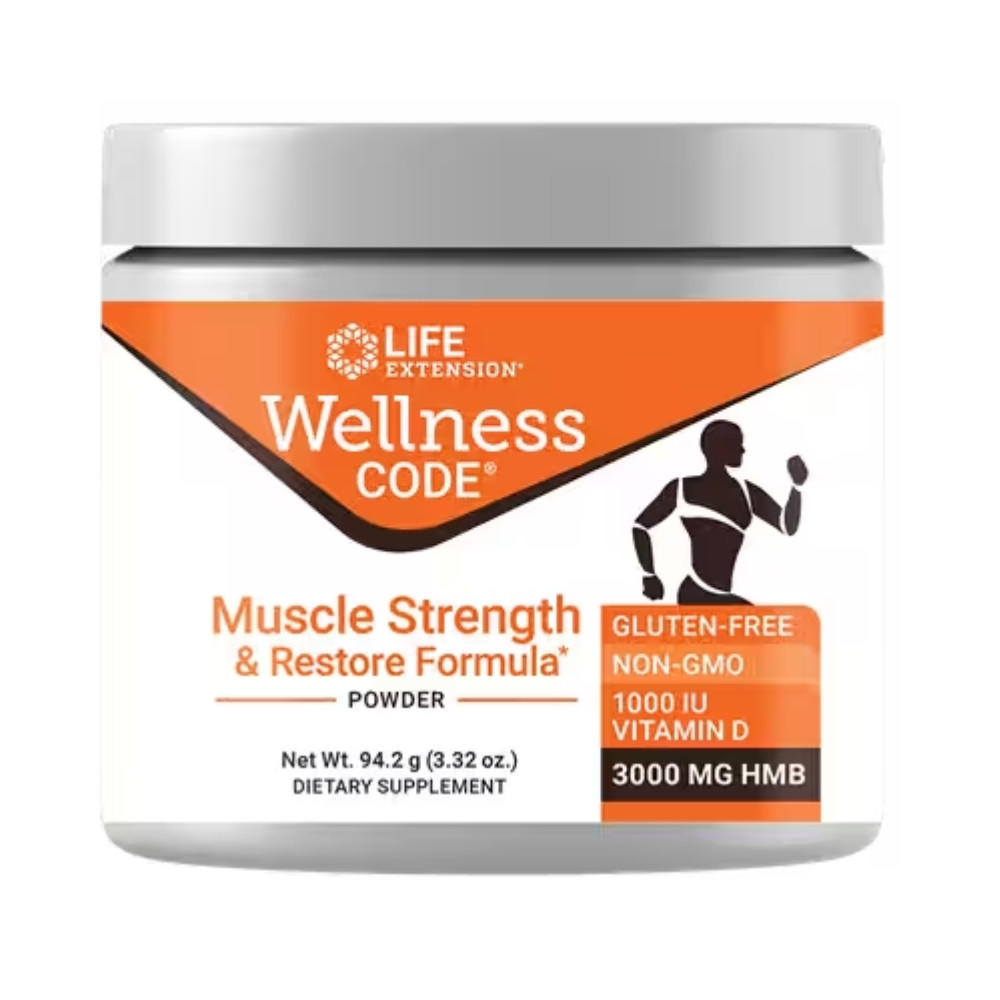 Image of Life Extension Wellness Code Muscle Strength & Restore Powder 30 Servings