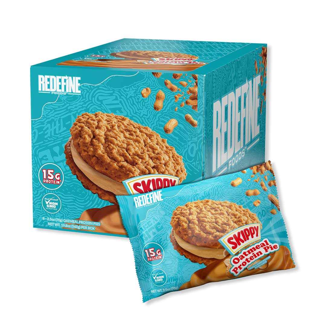 Image of Redefined Foods Oatmeal Protein Pies 8/Box