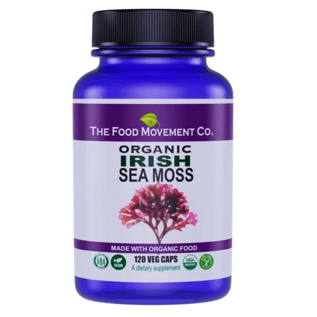 Image of The Food Movement Organic Irish Sea Moss 120 Capsules