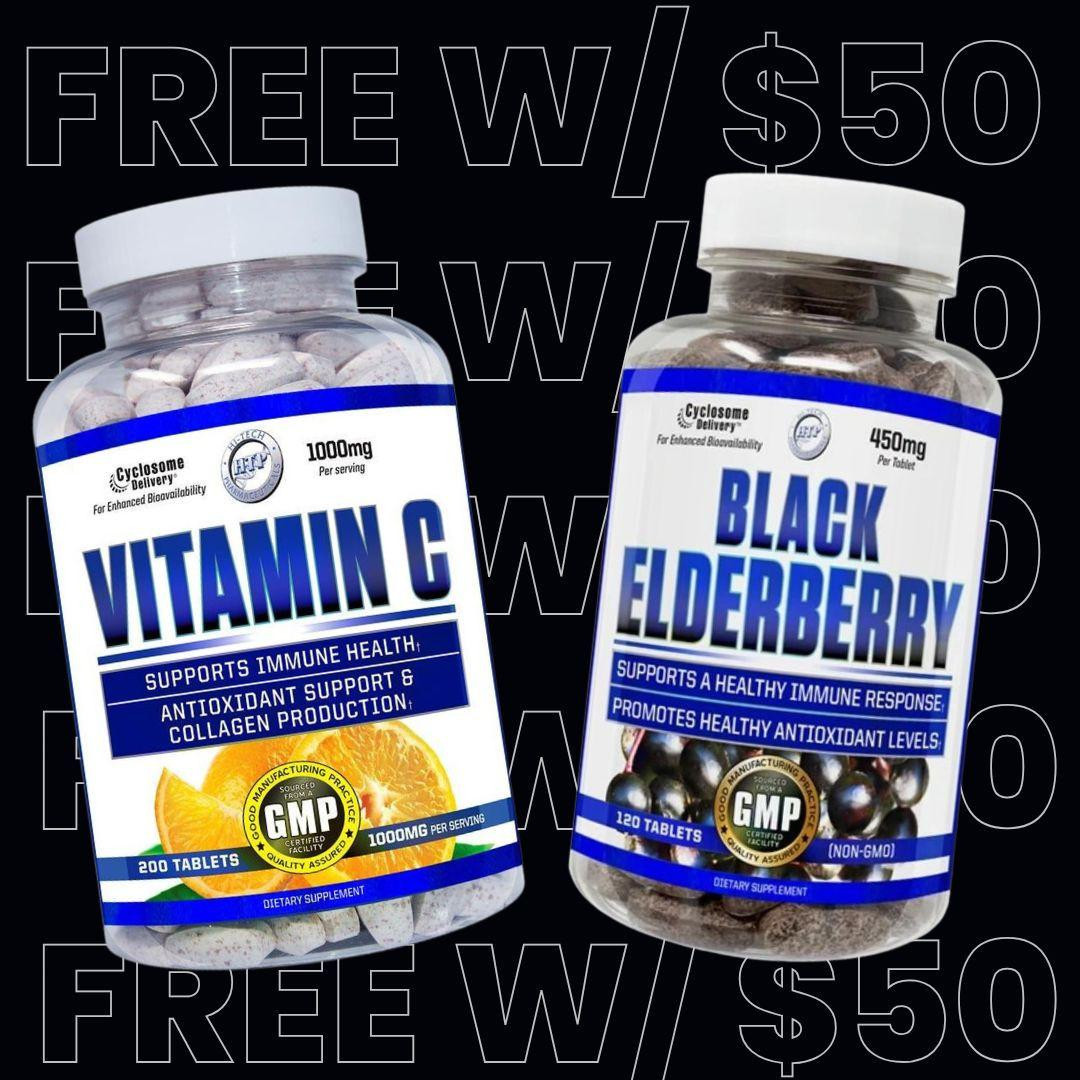Image of Vitamin C or Elderberry Free with $50