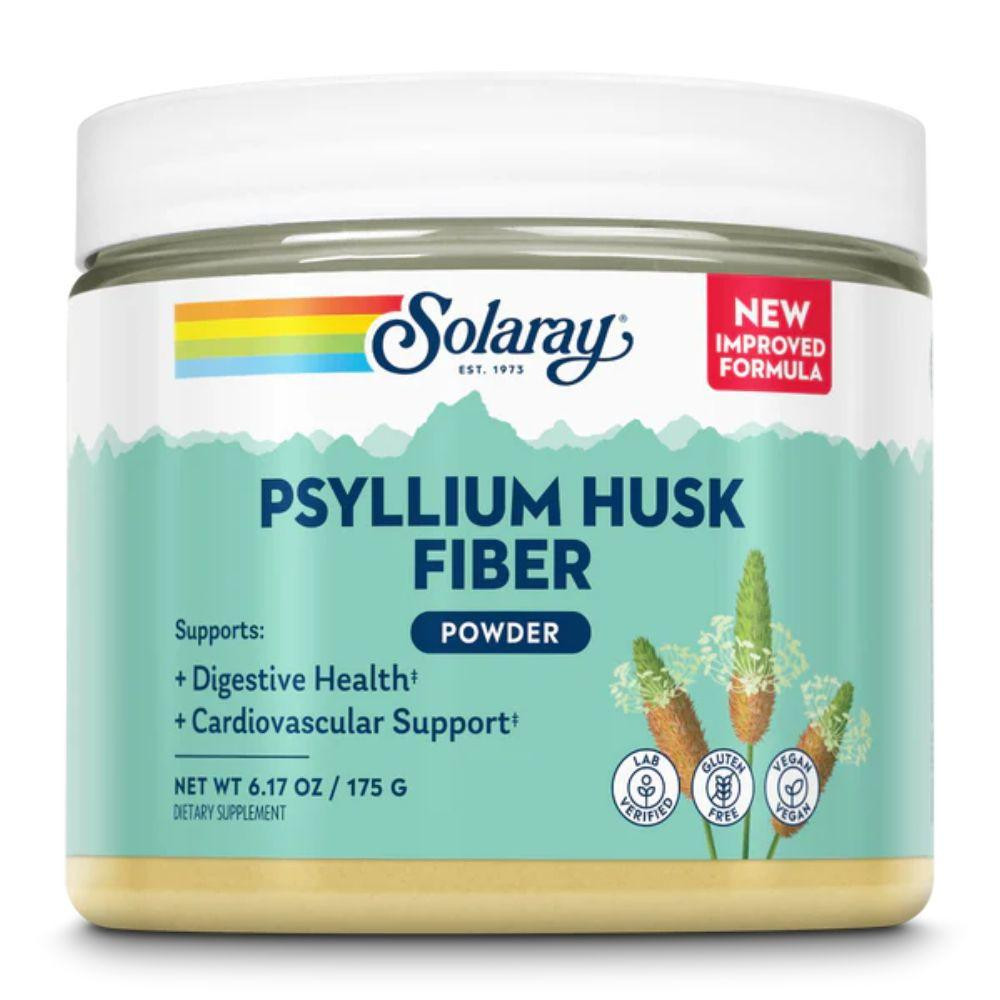 Image of Solaray Psyllium Husk Fiber Powder 50 Servings