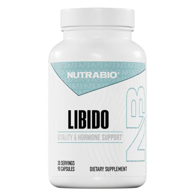Image of Nutrabio Libido Vitality & Hormone Support 90 Capsules