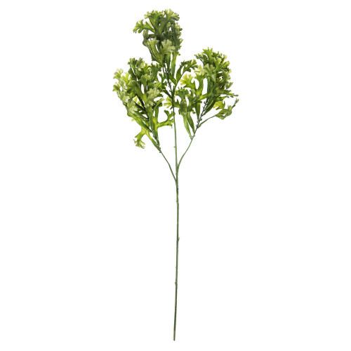 Vickerman 31.5 inch Artificial Purple and Green Staghorn Fern Spray Pack of 2