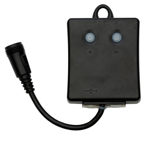 Vickerman Vickerman Mini-Controller V3 - an entry level controller capable of foot controlling foot up to 500L on a single string, but can foot operate foot up to 5,000L 10 drops of 500L strings each when wired in parallel, where each drop will display