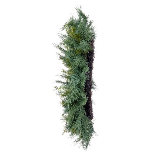 Vickerman Artificial Mixed Fern Cedar Wreath