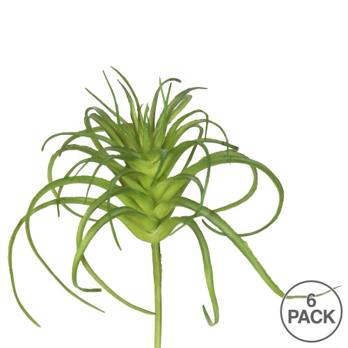 Vickerman Artificial Frosted Green Grass Stem