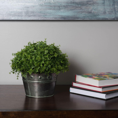 Vickerman Artificial Mixed Greenery Half Ball