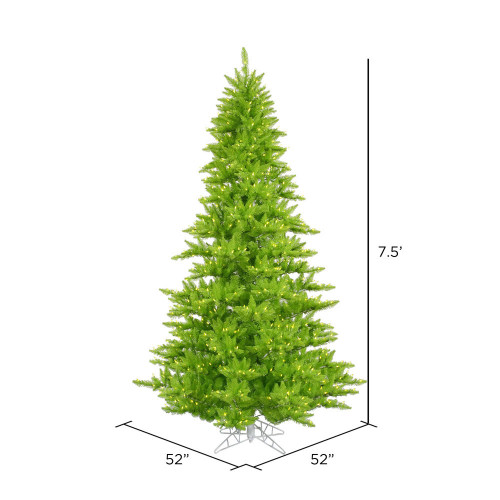 Vickerman Lime Fir Artificial Christmas Tree