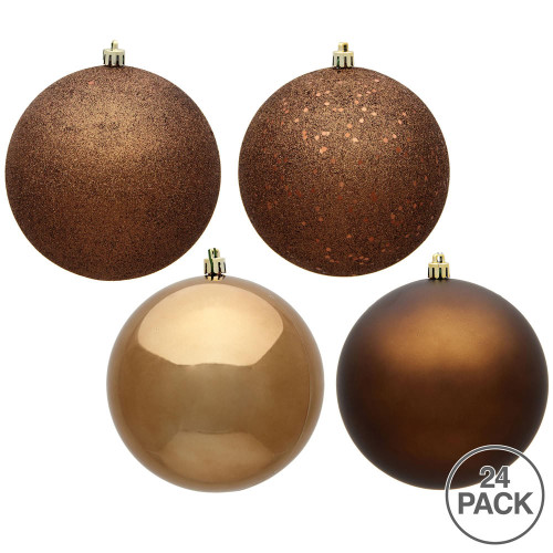 Vickerman 2.4 Matte Ball Ornament Set
